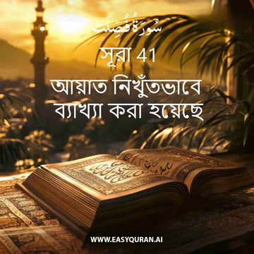 Surah 41 - فُصِّلَت