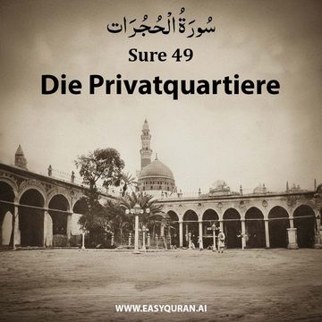 Surah 49 - الحُجُرَات