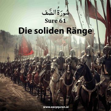 Surah 61 - الصَّفّ