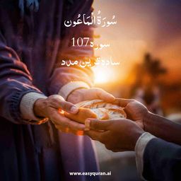 Surah 107 - المَاعُون