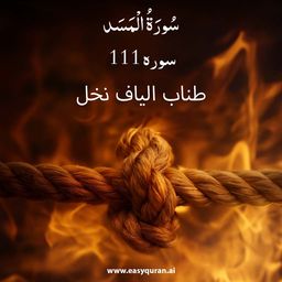 Surah 111 - المَسَد