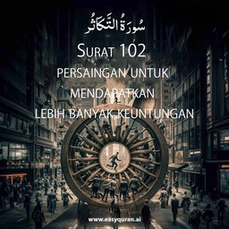 Surah 102 - التَّكَاثُر