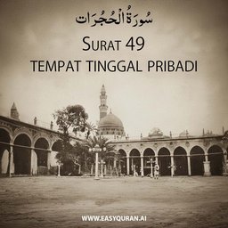 Surah 49 - الحُجُرَات