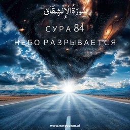 Surah 84 - الانْشِقَاق