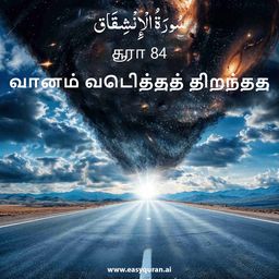 Surah 84 - الانْشِقَاق