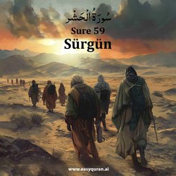 Surah 59 - الحَشْر