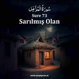 Surah 73 - المُزَّمِّل